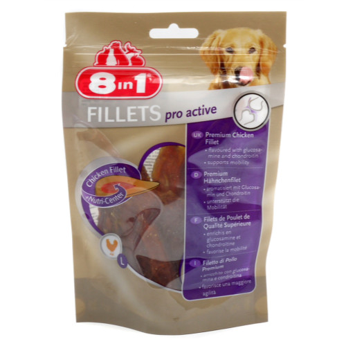 8in1 Dog Chicken Fillets Pro Active