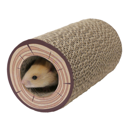 Rosewood Shred A Log Corrugated Tunnel Toy