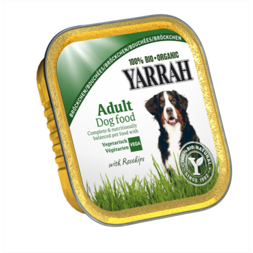 Yarrah Organic Vegetarian with Rose Hips Dog Food