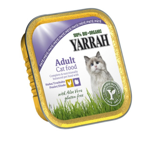 Yarrah Organic Chicken Turkey & Aloe Vera Cat Food