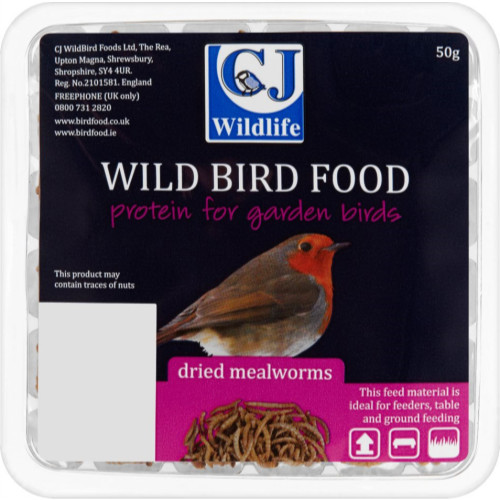 CJ Wildlife Dried Mealworms