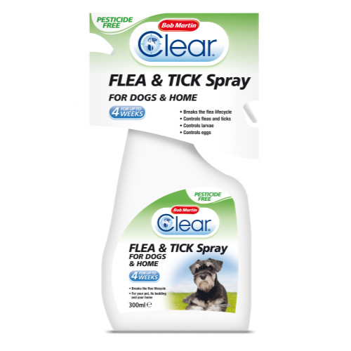 Bob Martin Flea Clear Spray For Dogs And Puppies