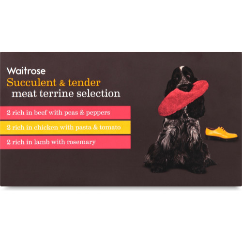 Waitrose Meat Selection Terrine Adult Dog Food