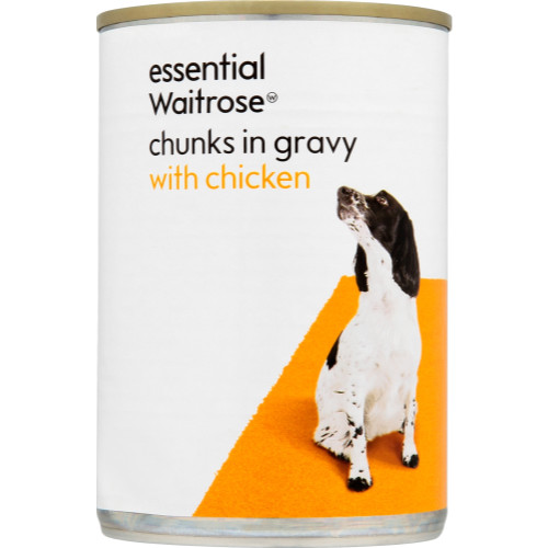 essential Waitrose Chunks in Gravy Chicken Adult Dog Food