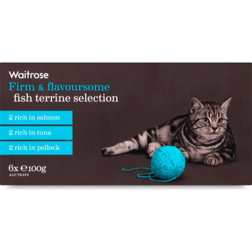 Waitrose Terrine Fish Selection Cat Food