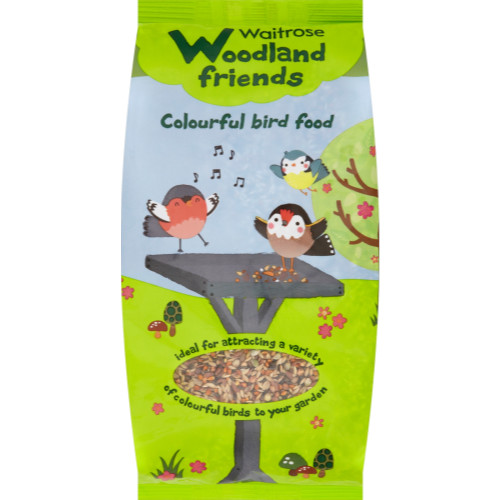 Waitrose Woodland Friends Colourful Bird Food
