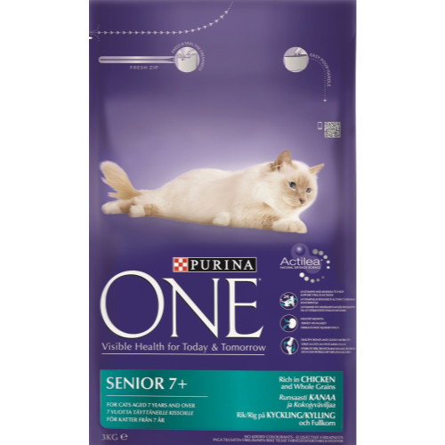 Purina ONE Chicken & Wholegrain Senior 7+ Cat Food