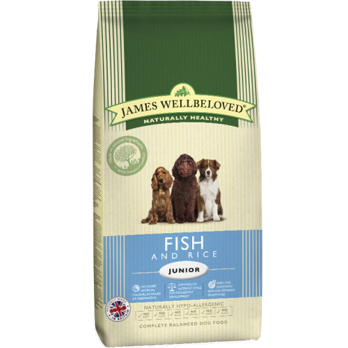 James Wellbeloved Fish & Rice Junior Dog Food