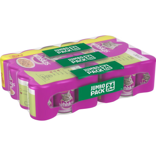 Whiskas Can Jelly Adult Cat Food