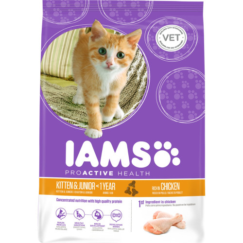 IAMS Chicken Kitten & Junior Food