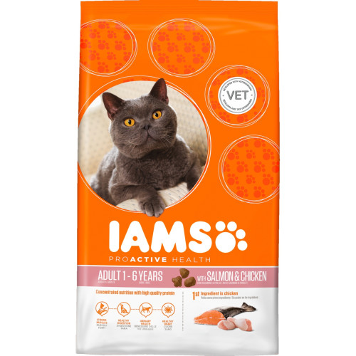 IAMS Salmon & Chicken Adult Cat Food