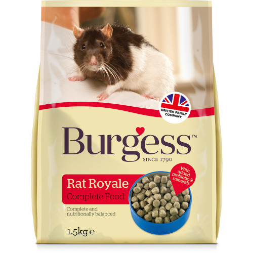 Burgess Complete Royale Rat Food