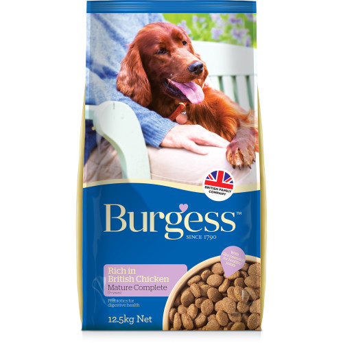 Burgess Supadog Complete Mature Chicken Senior Dog Food