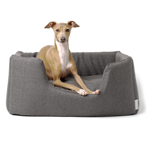 Charley Chau Weave Deeply Dishy Luxury Dog Bed Slate