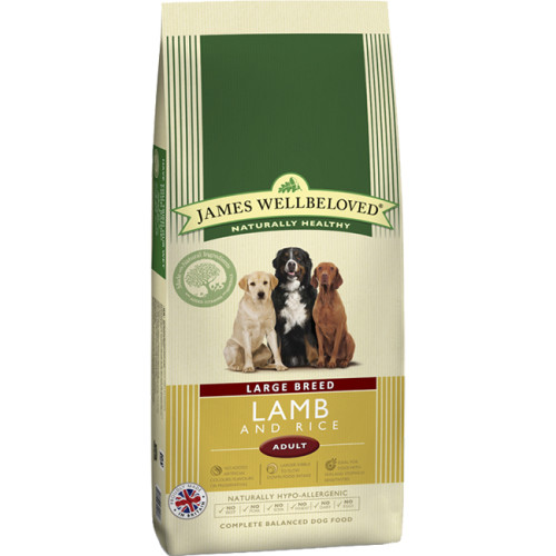 James Wellbeloved Lamb & Rice Adult Large Breed Dog Food