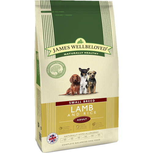 James Wellbeloved Lamb & Rice Adult Small Breed Dog Food