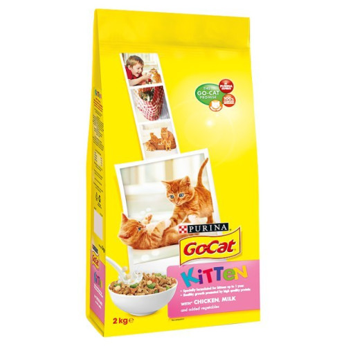 Go-Cat Chicken Milk & Vegetable Kitten Food