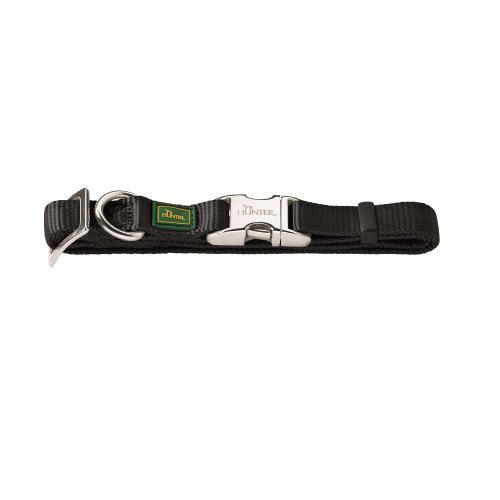 Hunter Vario Basic Alu-Strong Nylon Black Collar