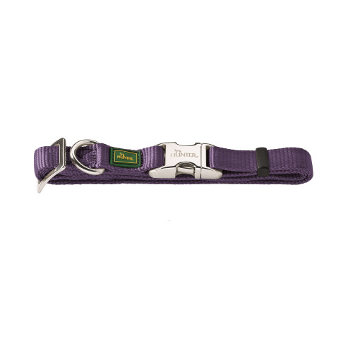 Hunter Vario Basic Alu-Strong Nylon Violet Collar