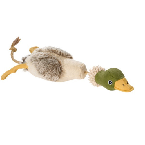 Hunter Wild Duck on Rope Dog Toy