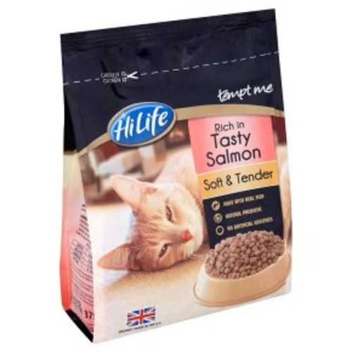 HiLife Tempt Me! Soft & Tender Salmon Adult Cat Food