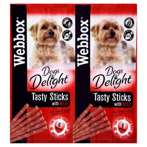 Webbox Dogs Delight Tasty Dog Sticks