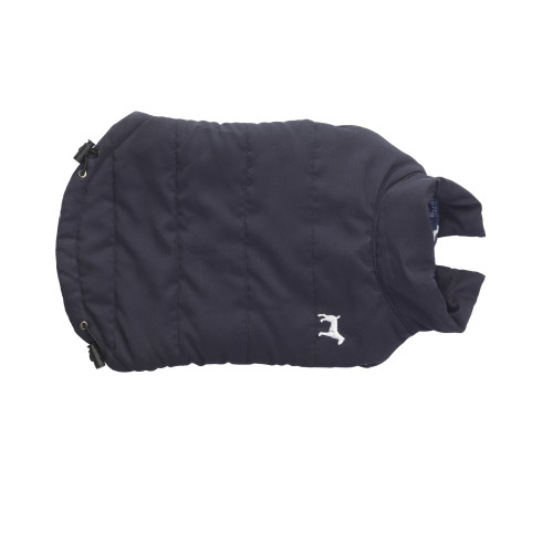 House Of Paws Fleece Lined Gilet Navy Dog Coat