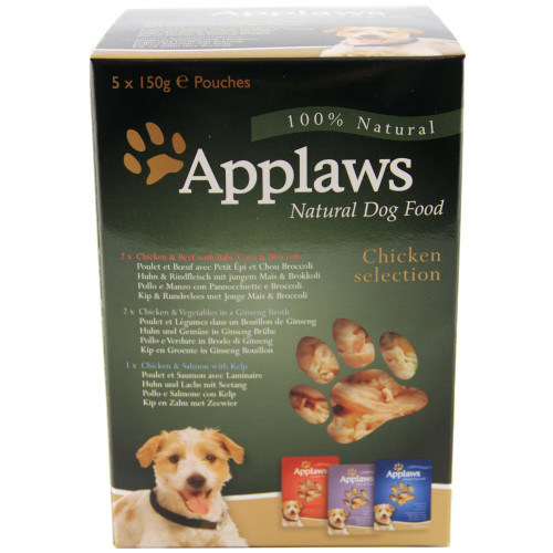 Applaws Chicken Multipack Wet Pouch Adult Dog Food