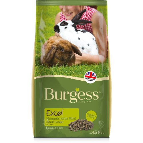 Burgess Excel Nuggets with Mint Adult Rabbit Food