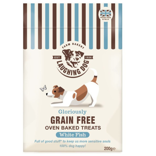 Laughing Dog Grain Free Fish Biscuit Treats