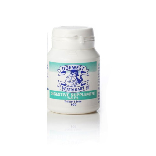 Dorwest Digestive Supplement Tablets for Dogs & Cats