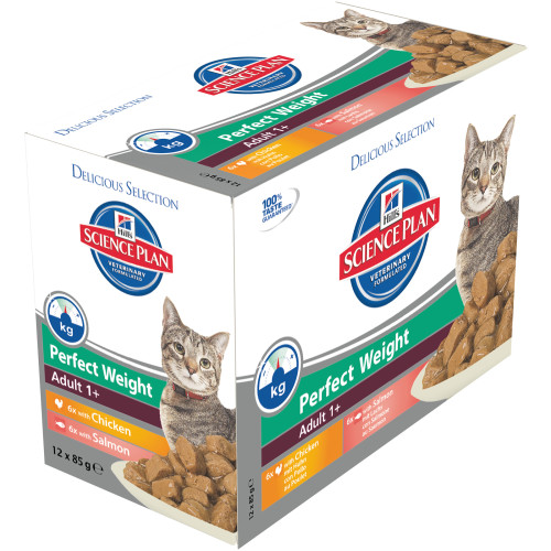 Hills Science Plan Perfect Weight Feline Adult Pouches