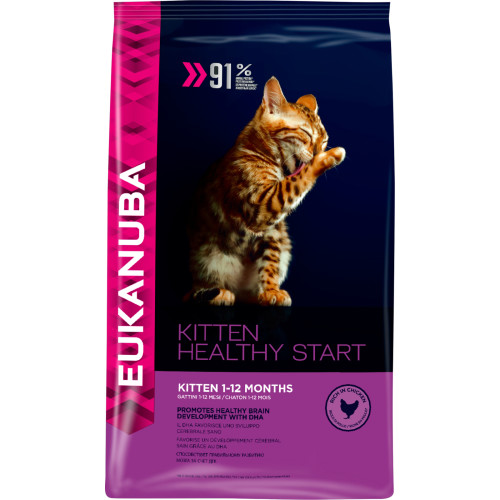 Eukanuba Healthy Start 1-12 Months Rich in Chicken Kitten Food