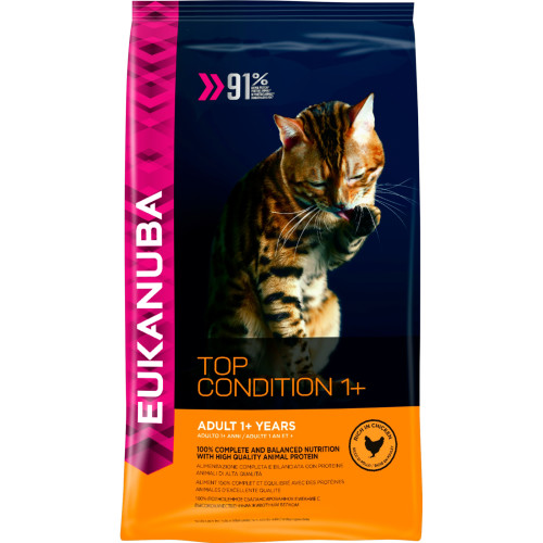 Eukanuba Top Condition 1+ Rich in Chicken Adult Cat Food