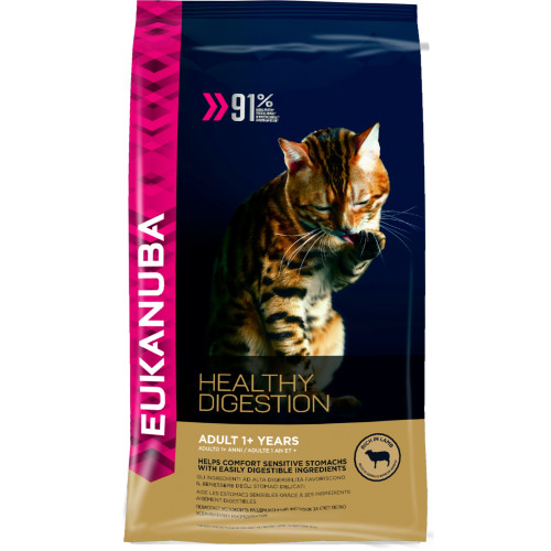 Eukanuba Healthy Digestion 1+ Rich in Lamb Adult Cat Food