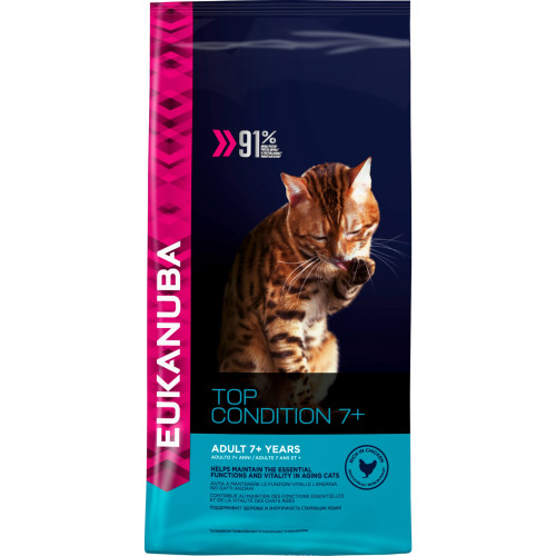 Eukanuba Top Condition 7+ Rich in Chicken Senior Cat Food