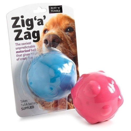 Zig a Zag Motorised Ball Dog Toy