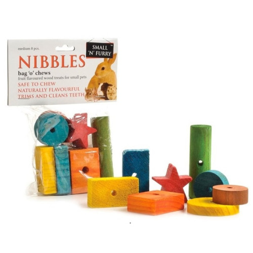Nibbles Bag O Chews for Small Animals