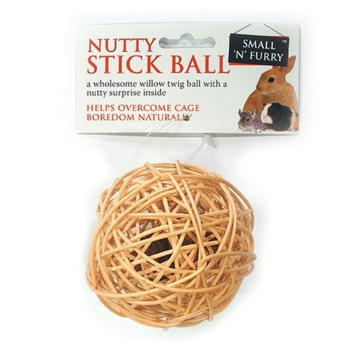 Nutty Stick Ball for Small Animals