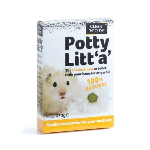 Sharples Pet Clean N Tidy Potty N Litta Hamster Litter