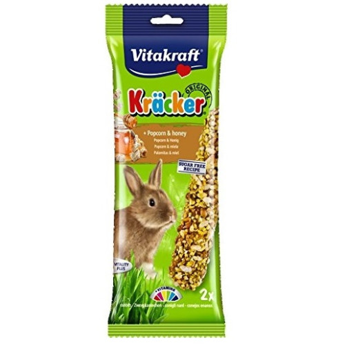 Vitakraft Kracker Popcorn & Honey Rabbit Sticks