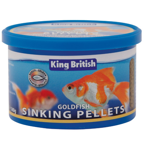 King British Goldfish Sinking Pellets