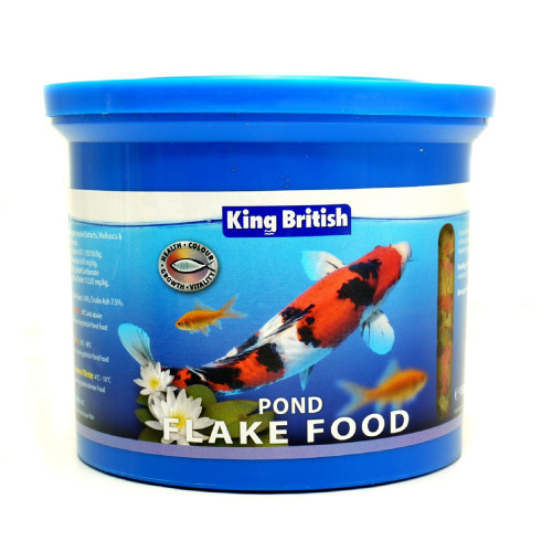 King British Pond Flake Food