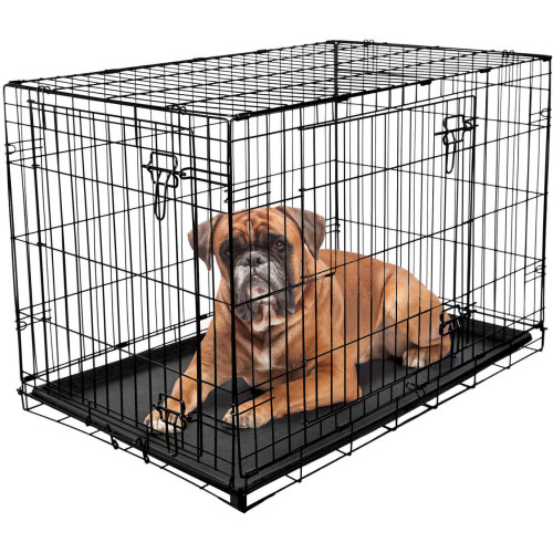 RAC Metal Fold Flat Crate with Plastic Tray