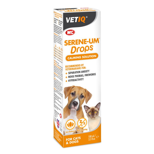 Vet IQ Serene Um Calming Drops for Cats & Dogs