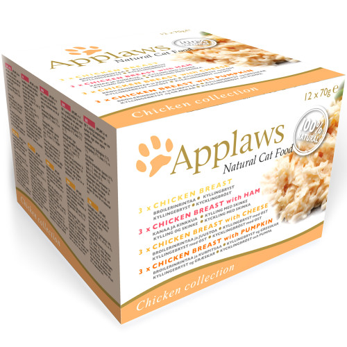 Applaws Chicken Deluxe Multipack Can Adult Cat Food