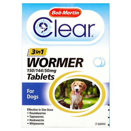 Bob Martin 3 In 1 Dog Wormer