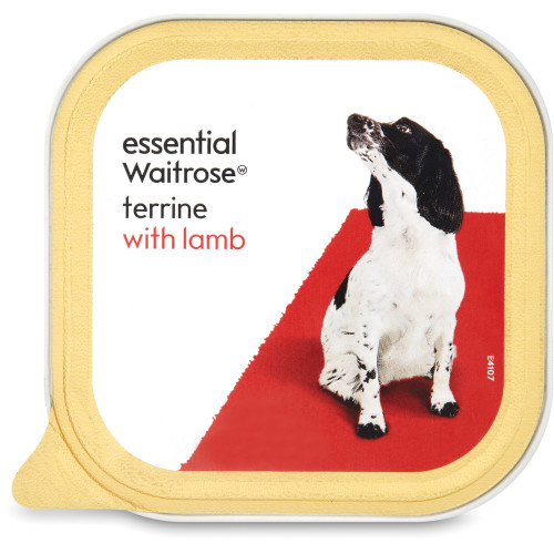 essential Waitrose Terrine with Lamb Dog Food