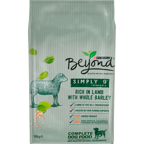 Purina Beyond Simply 9 Lamb & Barley Adult Dog Food