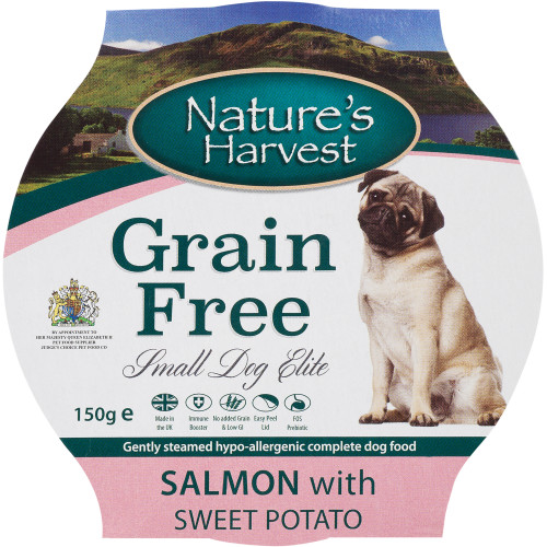 Natures Harvest Elite Salmon with Sweet Potato Small Dog Food